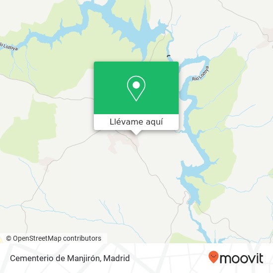 Mapa Cementerio de Manjirón