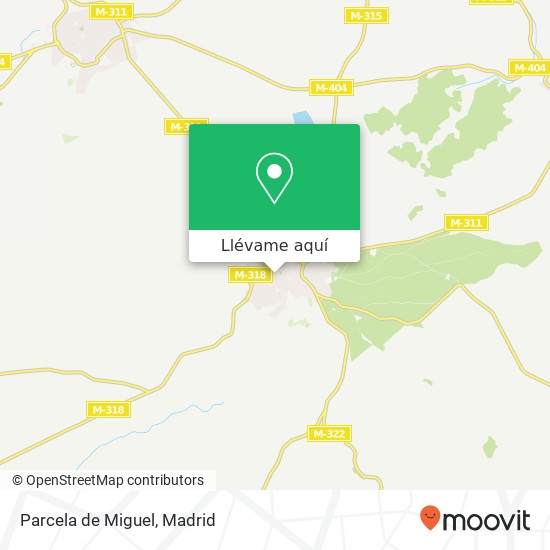 Mapa Parcela de Miguel