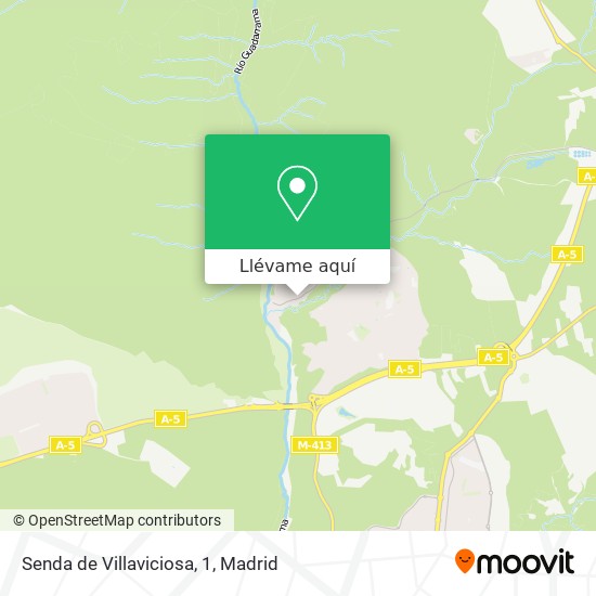 Mapa Senda de Villaviciosa, 1