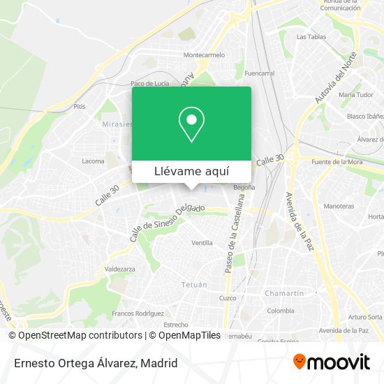 Mapa Ernesto Ortega Álvarez