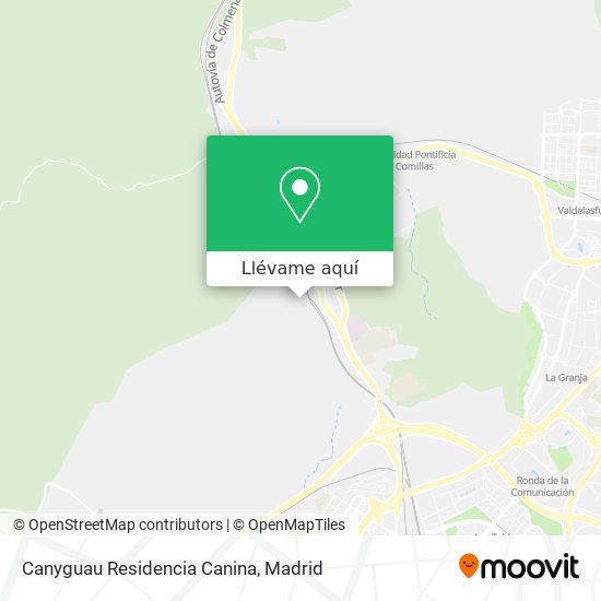 Mapa Canyguau Residencia Canina