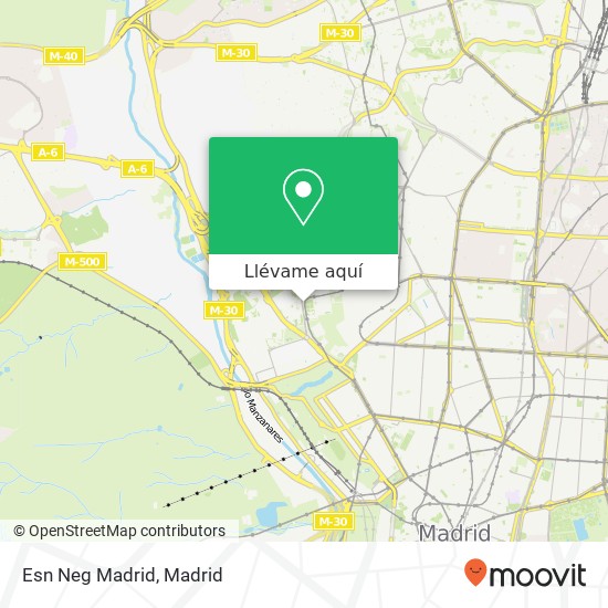 Mapa Esn Neg Madrid