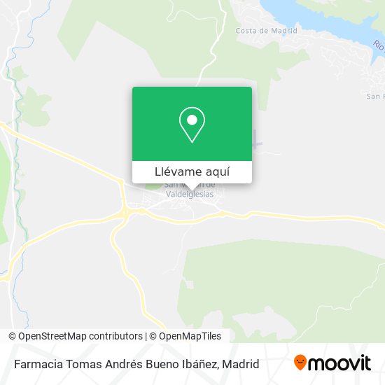 Mapa Farmacia Tomas Andrés Bueno Ibáñez