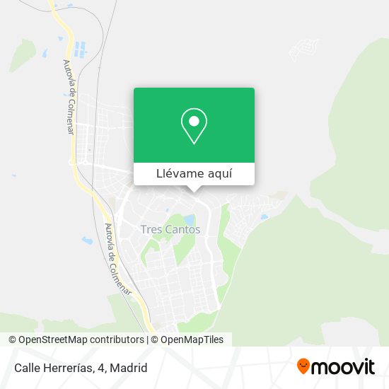 Mapa Calle Herrerías, 4