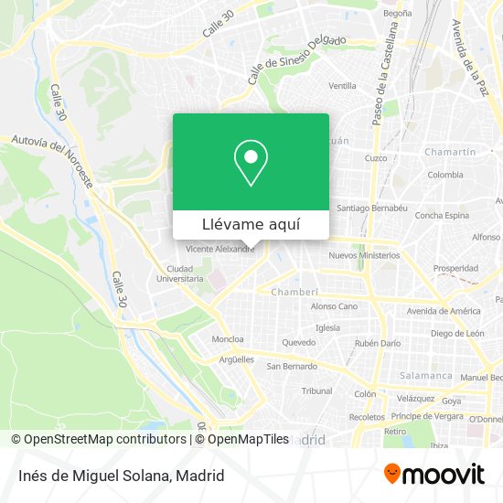Mapa Inés de Miguel Solana