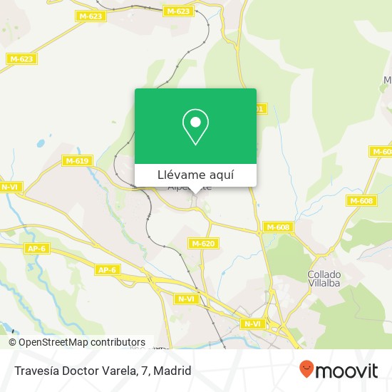 Mapa Travesía Doctor Varela, 7