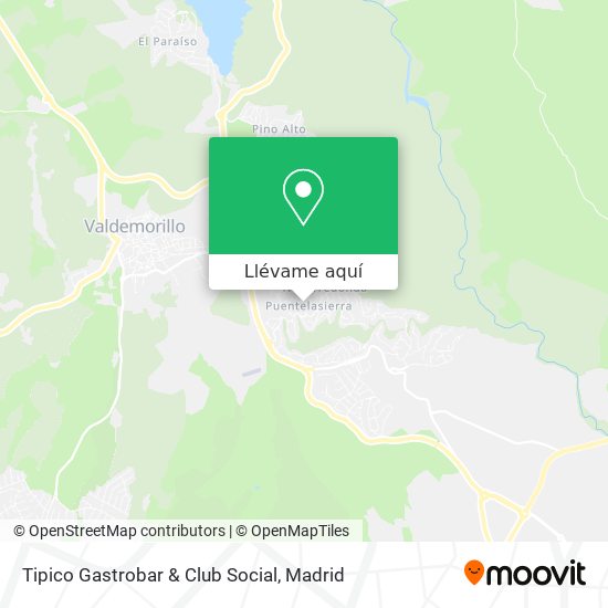 Mapa Tipico Gastrobar & Club Social