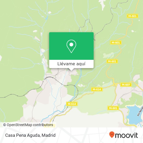 Mapa Casa Pena Aguda