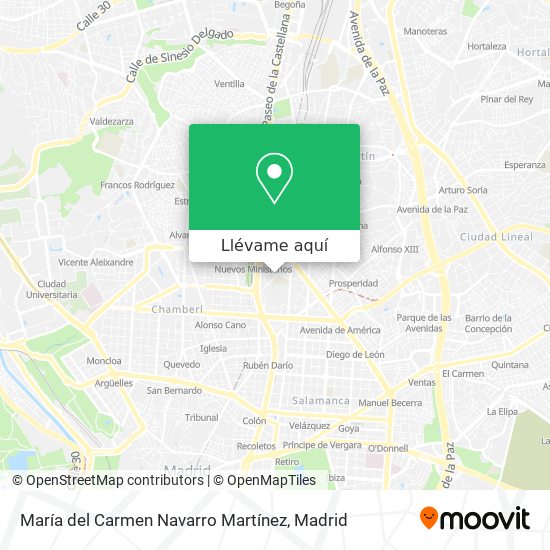 Mapa María del Carmen Navarro Martínez
