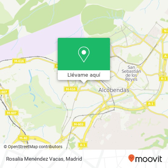 Mapa Rosalía Menéndez Vacas