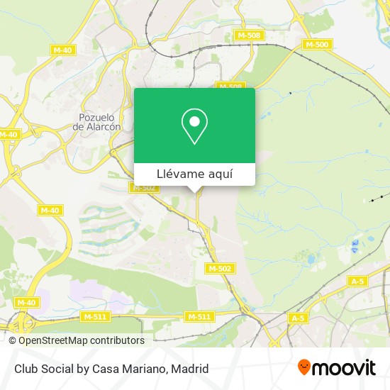 Mapa Club Social by Casa Mariano