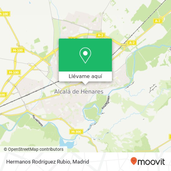 Mapa Hermanos Rodríguez Rubio