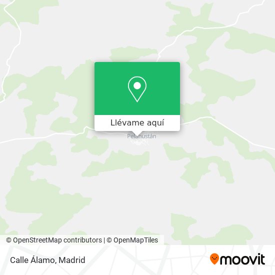 Mapa Calle Álamo