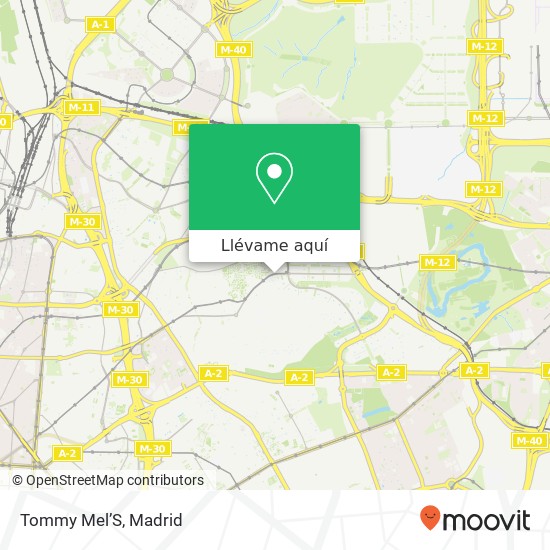 Mapa Tommy Mel’S