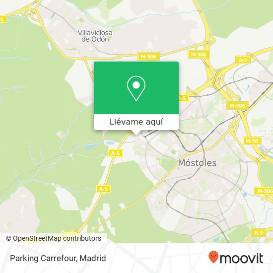 Mapa Parking Carrefour