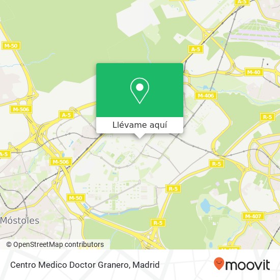 Mapa Centro Medico Doctor Granero