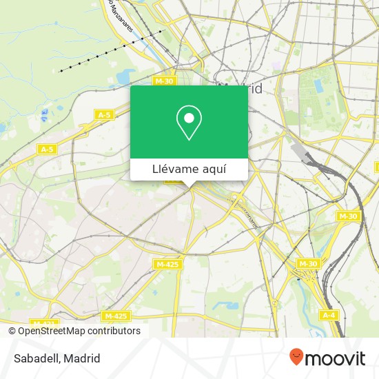 Mapa Sabadell