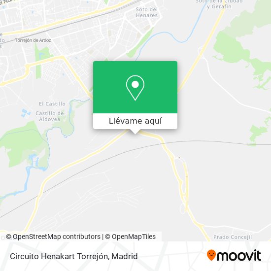 Mapa Circuito Henakart Torrejón