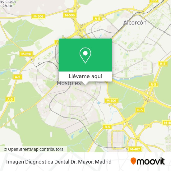 Mapa Imagen Diagnóstica Dental Dr. Mayor