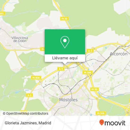 Mapa Glorieta Jazmines