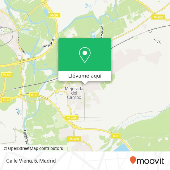 Mapa Calle Viena, 5