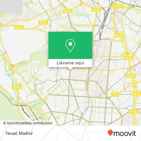 Mapa Teruel