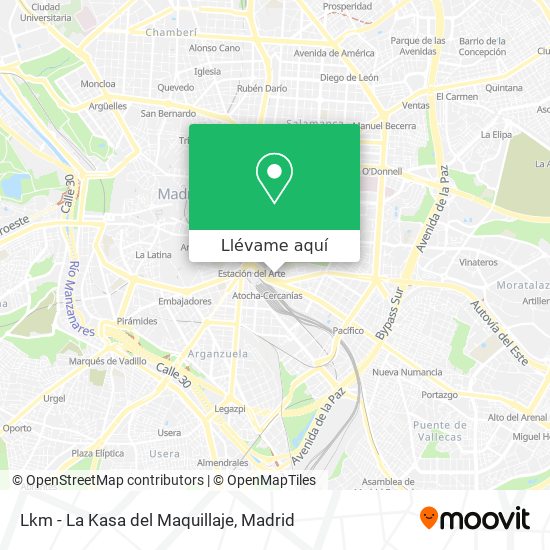 Mapa Lkm - La Kasa del Maquillaje