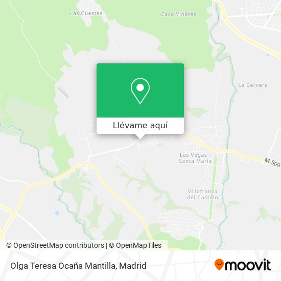 Mapa Olga Teresa Ocaña Mantilla