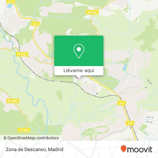 Mapa Zona de Descanso