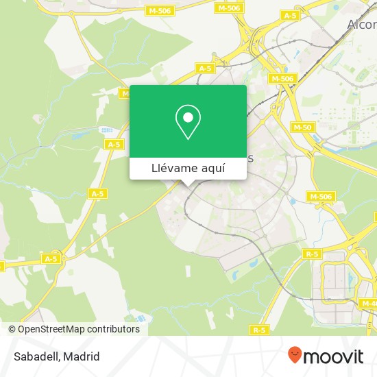 Mapa Sabadell