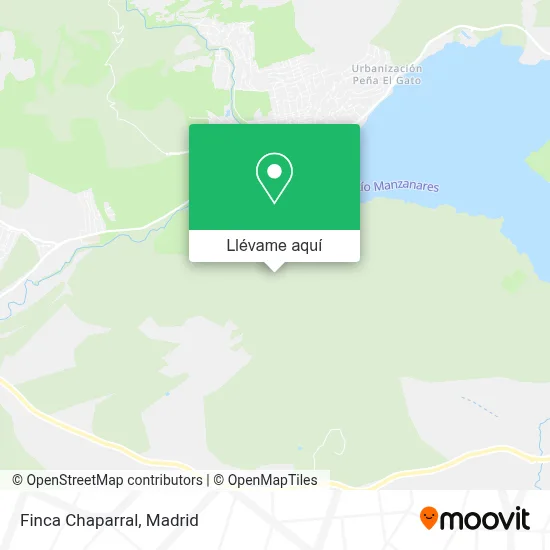 Mapa Finca Chaparral