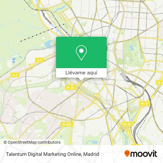 Mapa Talentum Digital Marketing Online