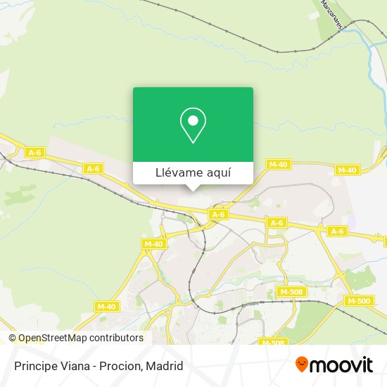 Mapa Principe Viana - Procion