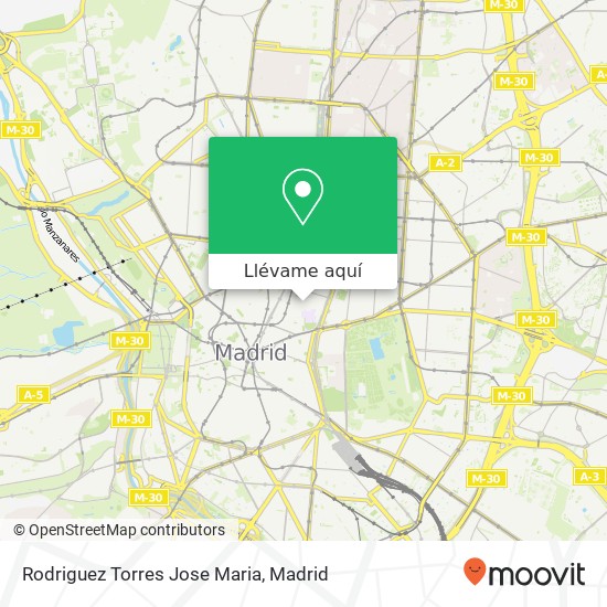 Mapa Rodriguez Torres Jose Maria