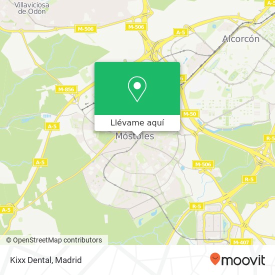 Mapa Kixx Dental