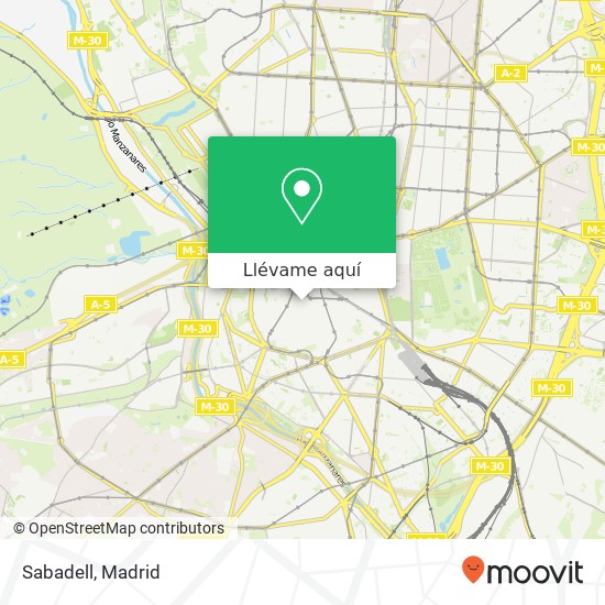 Mapa Sabadell