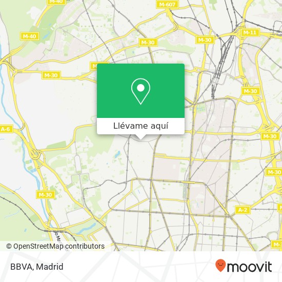 Mapa BBVA