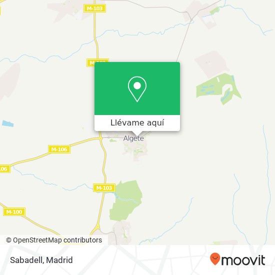 Mapa Sabadell