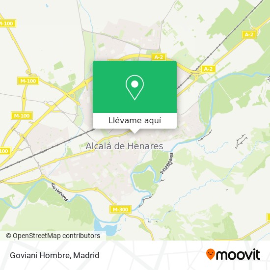 Mapa Goviani Hombre