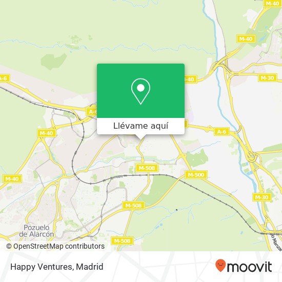 Mapa Happy Ventures
