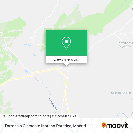 Mapa Farmacia Clemente Mateos Paredes