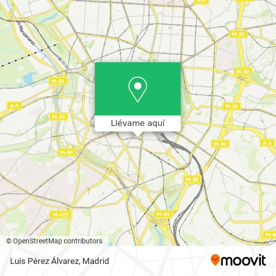 Mapa Luís Pérez Álvarez