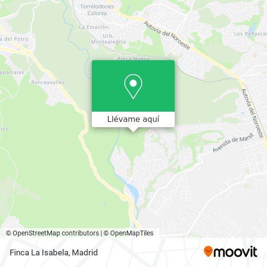 Mapa Finca La Isabela