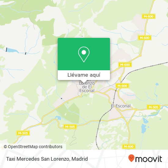 Mapa Taxi Mercedes San Lorenzo