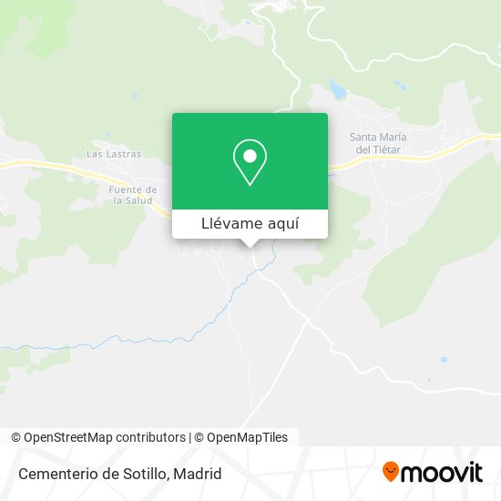 Mapa Cementerio de Sotillo