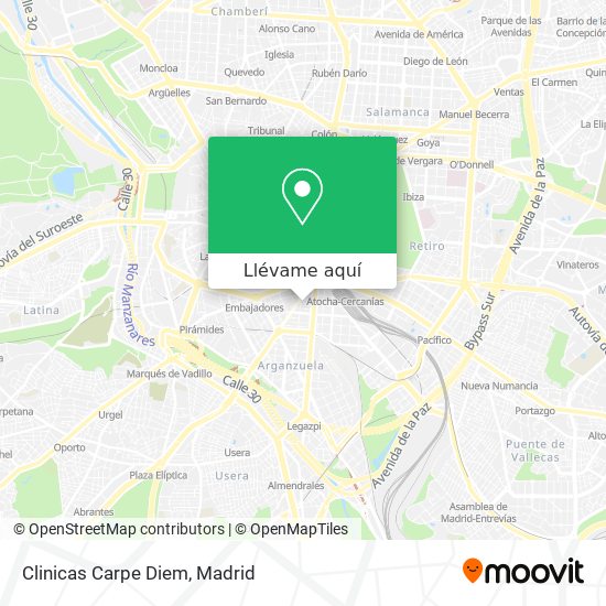 Mapa Clinicas Carpe Diem