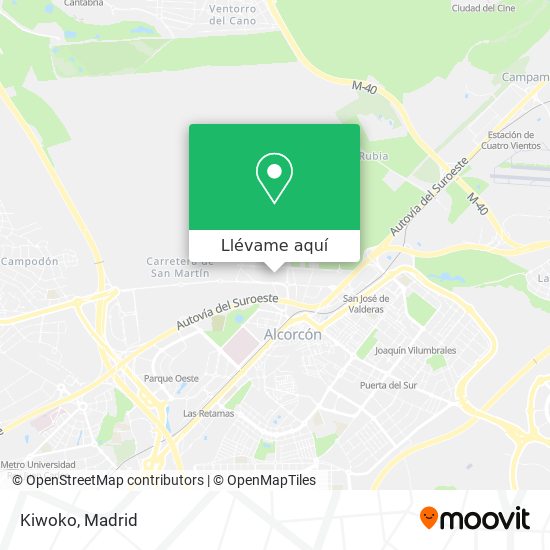 Mapa Kiwoko