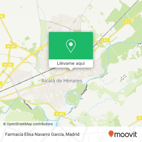 Mapa Farmacia Elisa Navarro García