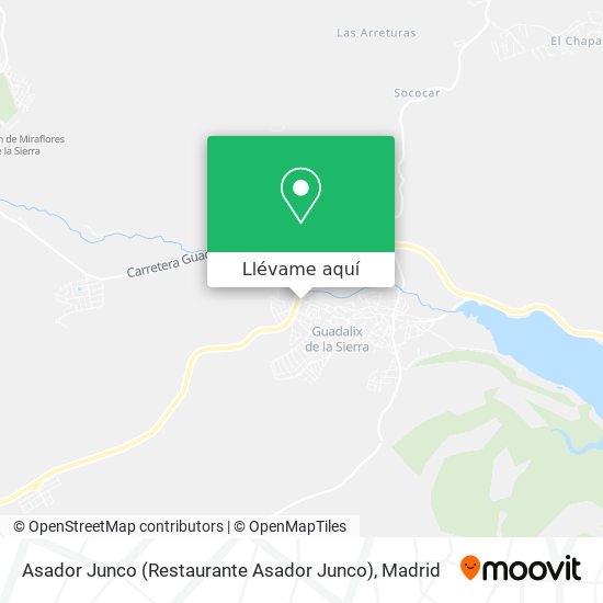 Mapa Asador Junco (Restaurante Asador Junco)