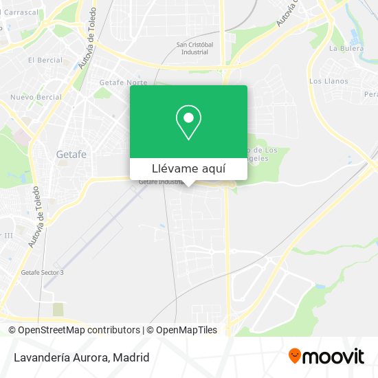 Mapa Lavandería Aurora
